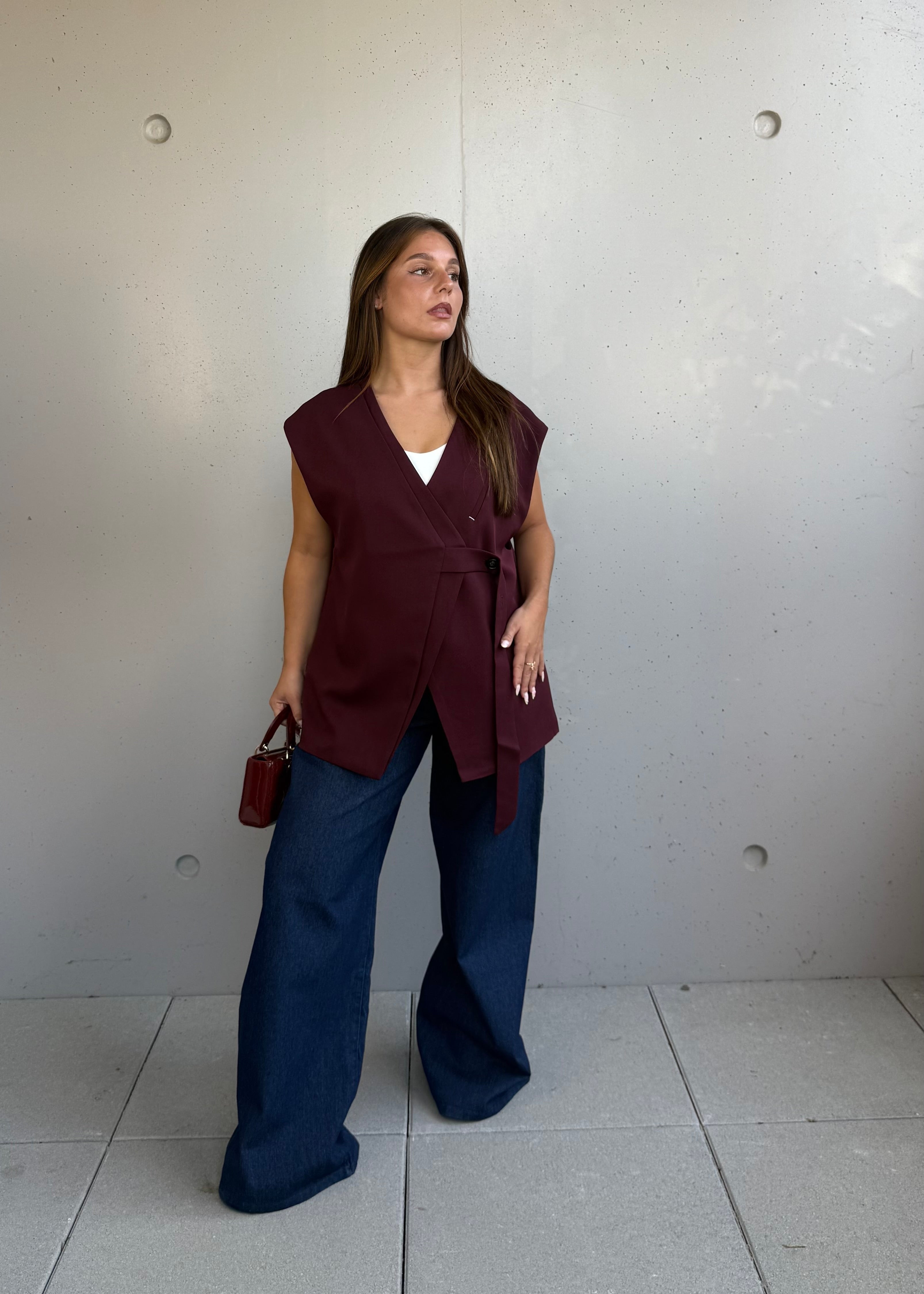 BLAZER SANS MANCHE BLAIR